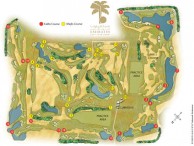 Emirates Golf Club, Faldo Course - Layout